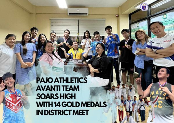 Pajo Athletics Avanti Team wins 14 gold medals in district meet