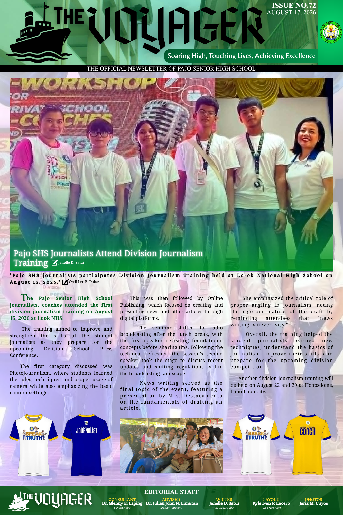 Issue No. 72